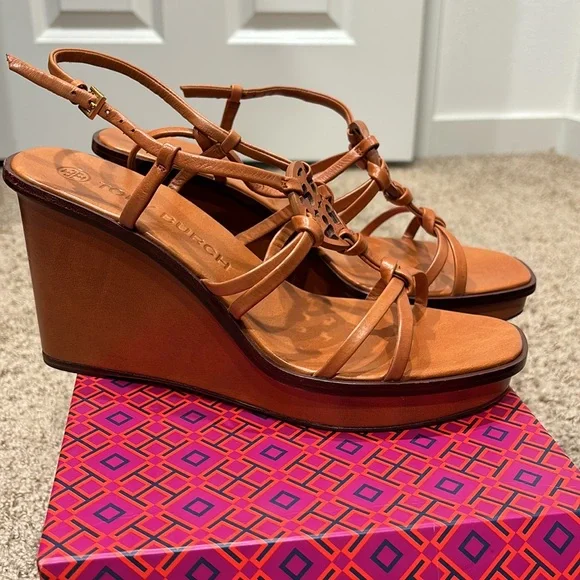 Tory burch miller knott wedge - Picture 3 of 4